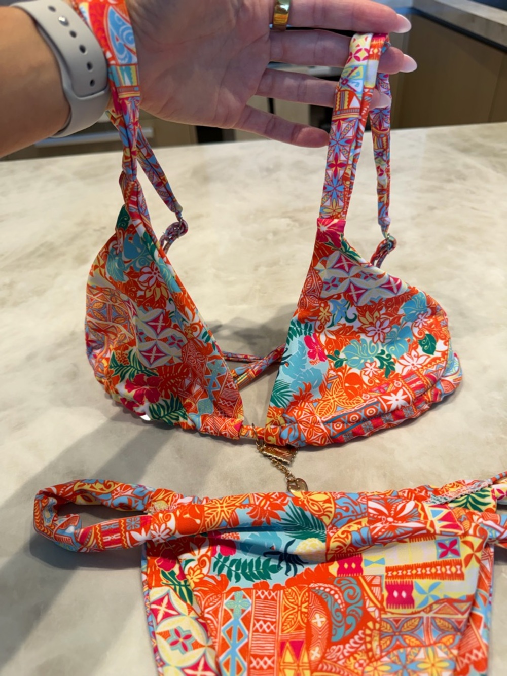 Multi colored bikini - Picture 3 of 4
